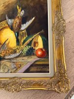 Neliela Izmēra Glezna, Medību Motīvi, Klusā Daba (6024) - Image 6