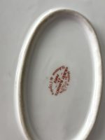 Vidēji, Liela Izmēra, Porcelāna Šķīvis ar Zelta krāsas Detalizāciju (4316) - Image 9