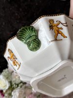 Liels Gien fajansa terīnes ar paplāti komplekts (Large Gien Faience Tureen) (6938) - Image 20