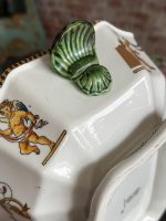 Liels Gien fajansa terīnes ar paplāti komplekts (Large Gien Faience Tureen) (6938) - Image 19