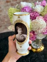 porcelāna vāze ar portretu, maza izmēra (7230)