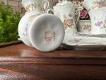 Grezns un Liels Limožas Porcelāna Kafijas un Tējas Servīzes Komplekts (fine antique French Limoges porcelain set) — Historisma stilā, (3655) - Image 11