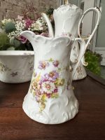 Grezns un Liels Limožas Porcelāna Kafijas un Tējas Servīzes Komplekts (fine antique French Limoges porcelain set) — Historisma stilā, (3655) - Image 16