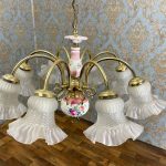 Lampa vidēja izmēra, 8 spuldzes (1140)