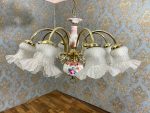 Lampa vidēja izmēra, 8 spuldzes (1140) - Image 4