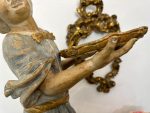 Træfigur – Pige med bakke, mellemstor, mellemtung (4558) - Billede 16