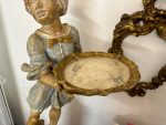Træfigur – Pige med bakke, mellemstor, mellemtung (4558) - Billede 15