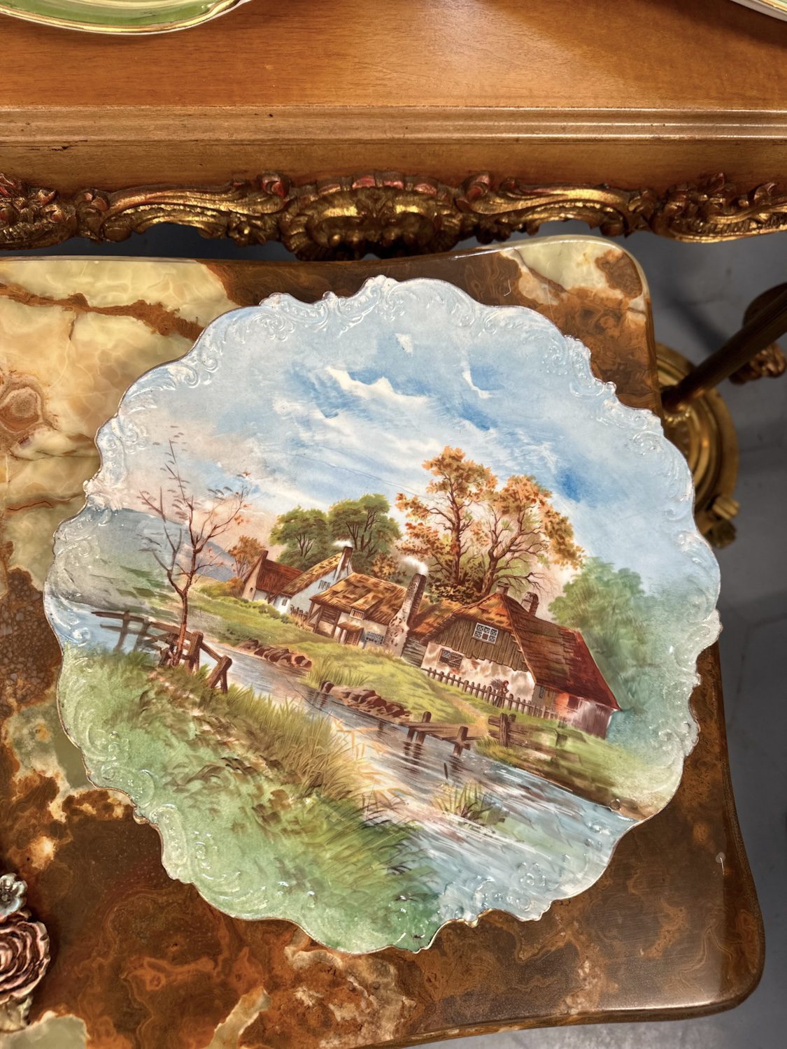 Porcelāna Šķīvis, Vidēji, Liela Izmēra (4312) - Image 1
