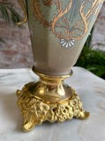 Izsmalcināta Galda Lampa ar Skaistu Kupolu ar Bārkstīm, Vidēja Izmēra (4905) - Image 12