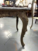 Metāla, Kafijas Galds ar Marmora Virsmu (4314) - Image 20