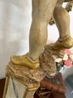 Træfigur – Pige med bakke, mellemstor, mellemtung (4558) - Billede 28