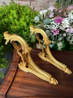 Bronze Curtain Rod Holders, Large Size, Set of 2 (3650) - Image 3