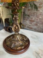 Maza Izmēra Galda Lampa, Koks + Misiņš, 1 Spuldze (4924) - Image 5