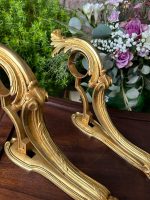 Bronze Curtain Rod Holders, Large Size, Set of 2 (3650) - Image 10