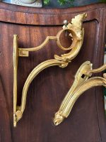Bronze Curtain Rod Holders, Large Size, Set of 2 (3650) - Image 16