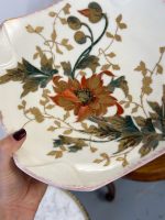 Porcelāna Trauks ar Ziediem, Vidēja Izmēra (5056) - Image 4