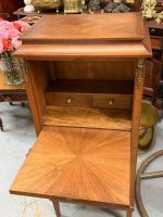 Haute commode - Secrétaire, avec tiroirs et plateau de travail rabattable (5467) – Image 5