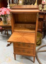 Haute commode - Secrétaire, avec tiroirs et plateau de travail rabattable (5467) – Image 4