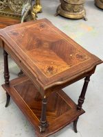 4395. Hinged Wooden Coffee Table, Small Size - Image 2