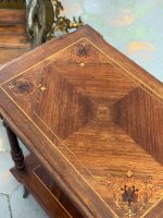 4395. Hinged Wooden Coffee Table, Small Size - Image 10