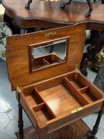 4395. Hinged Wooden Coffee Table, Small Size - Image 6