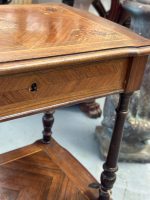 4395. Hinged Wooden Coffee Table, Small Size - Image 15