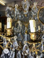 Bronzas Lampa ar Kristāliem, Liela Izmēra (3564) - Image 17