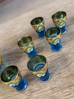 murano stikla komplekts - neliela izmēra karafe ar 6gab mazām glāzītēm (5747) - Image 9