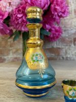 murano stikla komplekts - neliela izmēra karafe ar 6gab mazām glāzītēm (5747) - Image 3