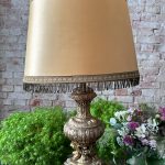 Ļoti Liela Izmēra Galda Lampa, Metāla, Smaga (3648)