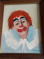 Neliela Izmēra Glezna ar Klauna Figūru (5574) - Image 5