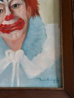 Neliela Izmēra Glezna ar Klauna Figūru (5574) - Image 3