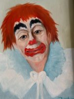 Neliela Izmēra Glezna ar Klauna Figūru (5574) - Image 6