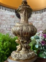 Ļoti Liela Izmēra Galda Lampa, Metāla, Smaga (3648) - Image 4