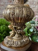 Ļoti Liela Izmēra Galda Lampa, Metāla, Smaga (3648) - Image 7