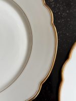 15gb antīki porcelāna šķīvji ar iniciāļiem — "CH. PILLIVUYT & Cie PARIS", "EXP. 1867 MEDAILLE D'OR" - Zelta medaļa (15 antique porcelain plates in Historicism style) (6896) - Image 8