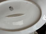 Porcelāna pusdienu servīze ar ziediem — "HACHE, JULLIEN & Cie, VIERZON, PARIS", 1878 MEDE D'OR PARIS - zelta medaļa pasaules izstādē (Antique Porcelain Dinner Service) (6895) - Image 22
