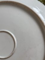 lielizmēra porcelāna šķīvji tumši zaļā/zelta krāsā ar augļiem, aprikozēm un plūmēm, pieejami 2gab (7284) - Image 14