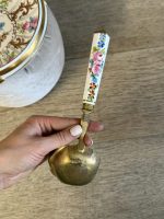 Napoleona III laikmeta porcelāna salātu bļoda ar karoti (5828) - Image 10