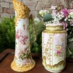 antique jug jar austrian porcelain set