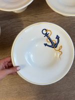 kūku šķīvji ar enkuru detalizāciju, pieejami 2gab (5802) - Image 11