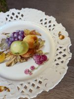 kūku šķīvis ar augļu motīviem, vidēja izmēra (5763) - Image 4
