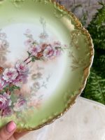 Porcelāna Šķīvji ar Ziedu Motīviem, Vidēji Liela Izmēra (4914) - Image 6