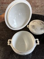Silēzijas porcelāna pusdienu servīze ar meža ziedu motīvu — Historisms (6856) – Bild 18