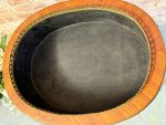Napoleona III Stila Koka Puķu Galdiņš — Jardinière ar bronzas elementiem, vidēja izmēra, viegls pēc svara (6254) - Image 9