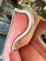 Atpūtas krēsls ar pufu — Luija XV stilā (French Louis XV Style Bergère Armchair with Ottoman) (4617) - Image 27