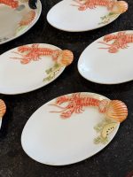 Set of 6 Lobster Plates and 1 Large Serving Platter (6858) - Image 3