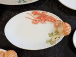 Set of 6 Lobster Plates and 1 Large Serving Platter (6858) - Image 5