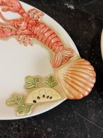 Set of 6 Lobster Plates and 1 Large Serving Platter (6858) - Image 6