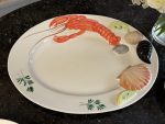 Set of 6 Lobster Plates and 1 Large Serving Platter (6858) - Image 7